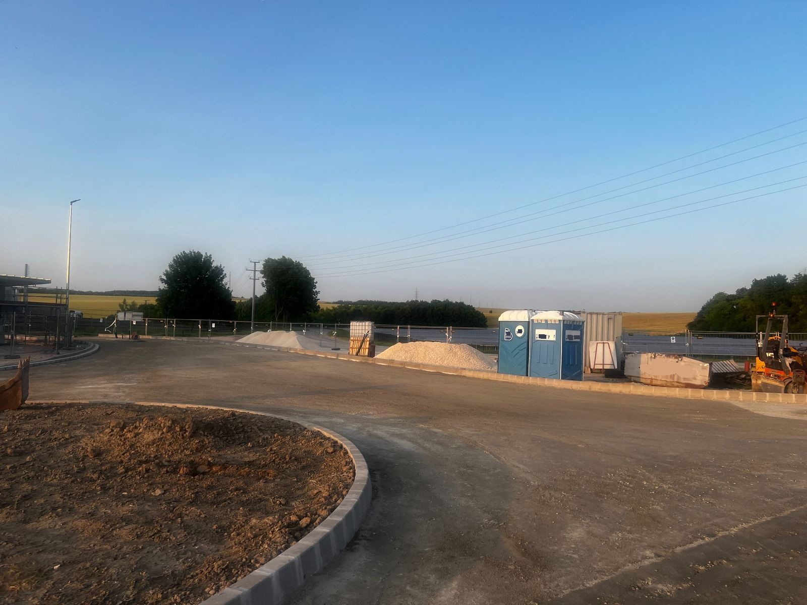 Építkezés őrzése – építési terület és munkagépek védelme